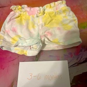 Cat and Jack Shorts- tie dye